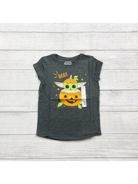 Star Wars Jumping Beans Girls Short Sleeve Halloween T-Shirt Pumpkin NWT 7
